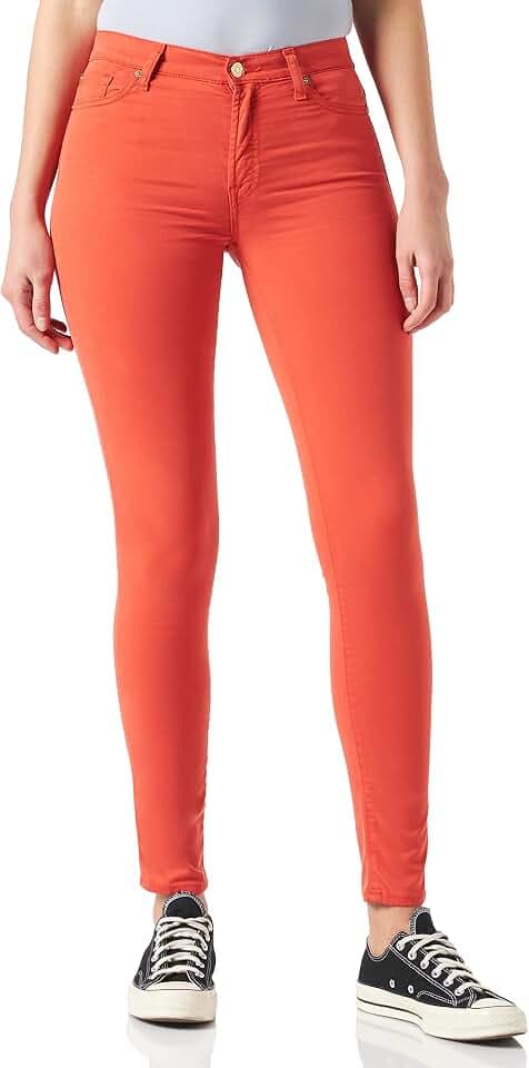 7 For All Mankind HW Skinny Colored Bair