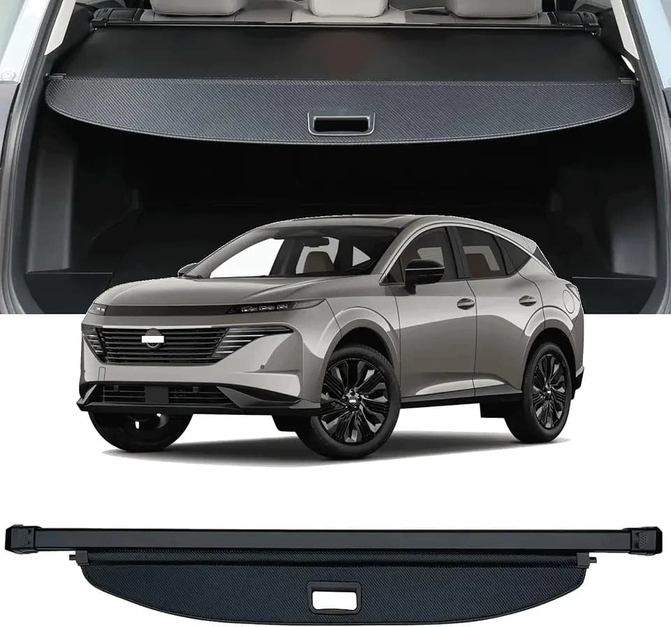 Cargo Cover Compatible with 2025 2026 Nissan Murano Trunk Cover Retractable Rear Trunk Security Cover SUV Accessories Shielding Shade Privacy Screen Cover Nissan Murano Cargo Cover