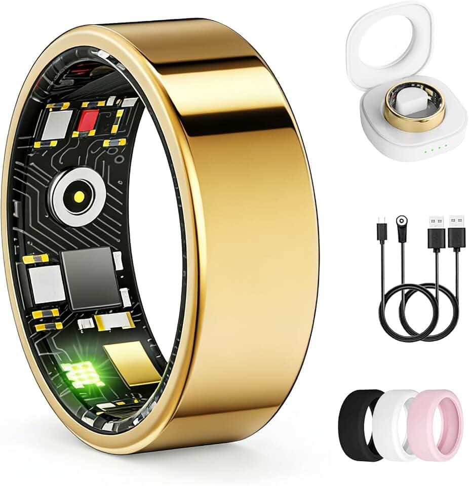 Smart Ring for Women & Men, Health Tracker Ring, Fitness Tracker Ring