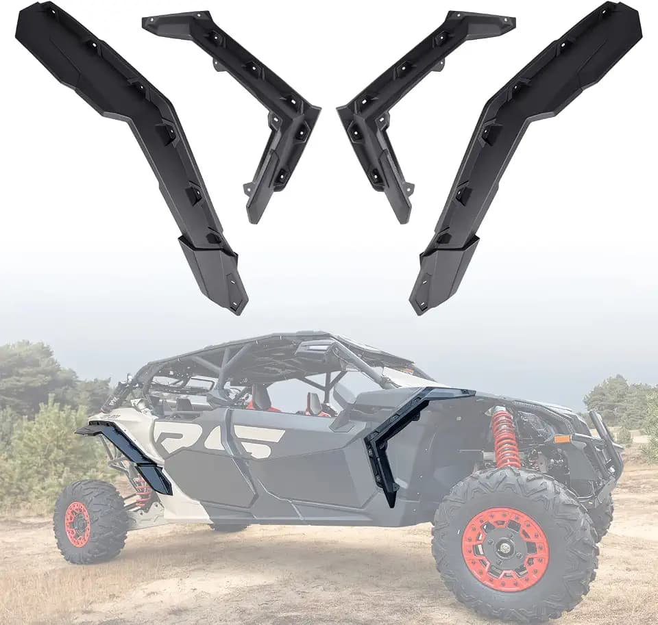 Front&Rear Extended Fender Flares for Maverick X3