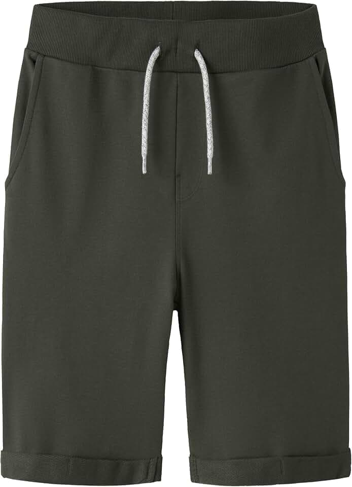 Name IT Jungen Shorts Nkmvermo Long SWE Shorts Unb F Noos