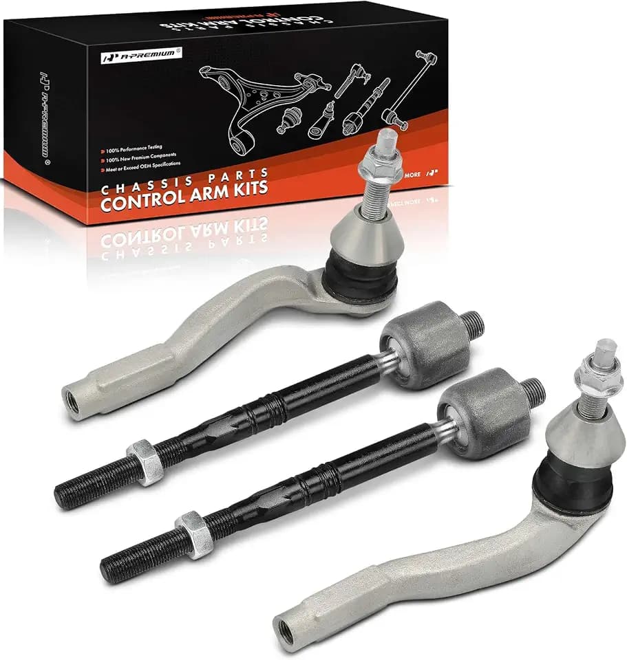 A-Premium Front Inner Outer Tie Rod End Kit, Compatible with Mercedes-Benz