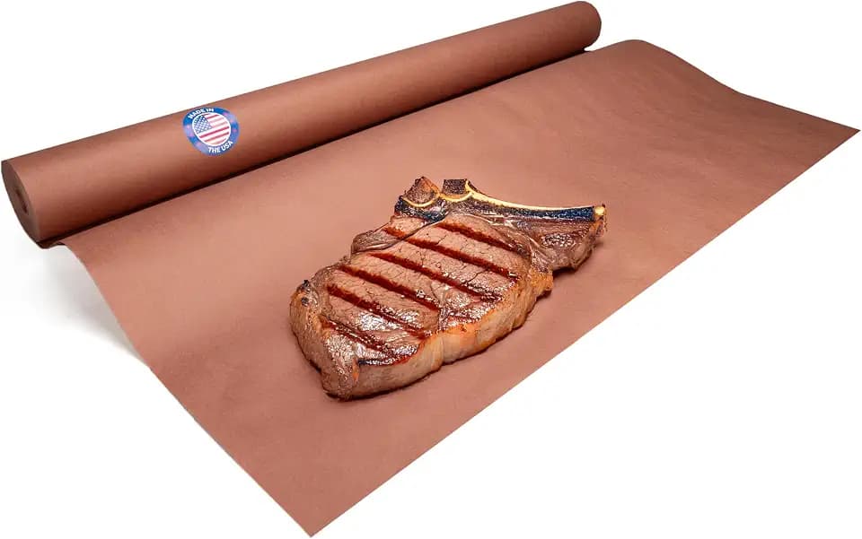 Peach Butcher Paper 36" x 2160" (180 feet) - USA-Made Natural Paper Roll