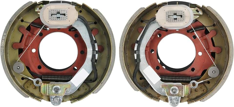 12-1/4" x 4" (12.25" X 4") Electric Trailer Brake Assembly for 10K Axles