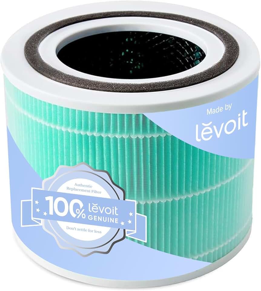 Levoit Aktivkohlefilter für Core 300S Luftreiniger, gegen Rauch, Abgas