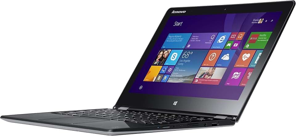 Lenovo Yoga 3 11 29,5 cm (11,6 Zoll FHD IPS) Convertible Ultrabook (Intel Core M-5Y10C, 2,0 GHz, 4 GB RAM, 128 GB SSD, Intel HD Graphics, Touchscreen, Win8.1) hellsilber