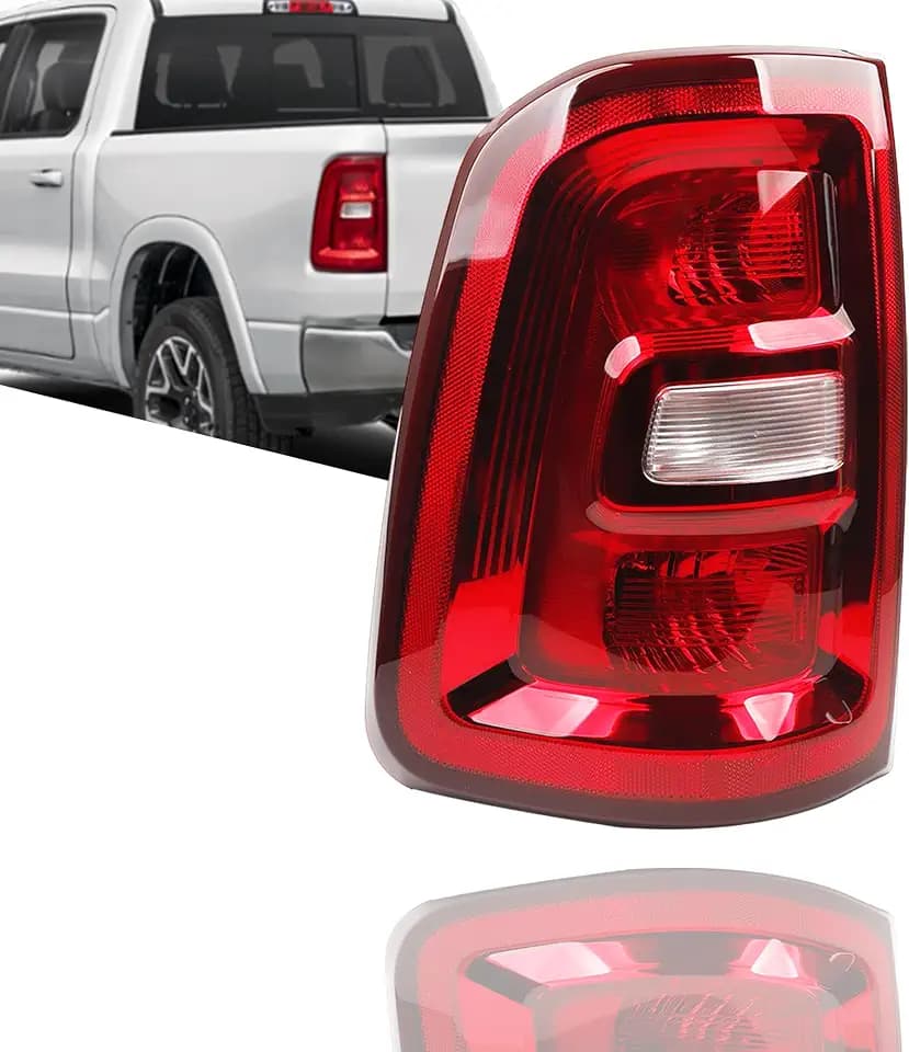 Dasbecan Tail Light Assembly Compatible with Dodge Ram 1500 2025-2026