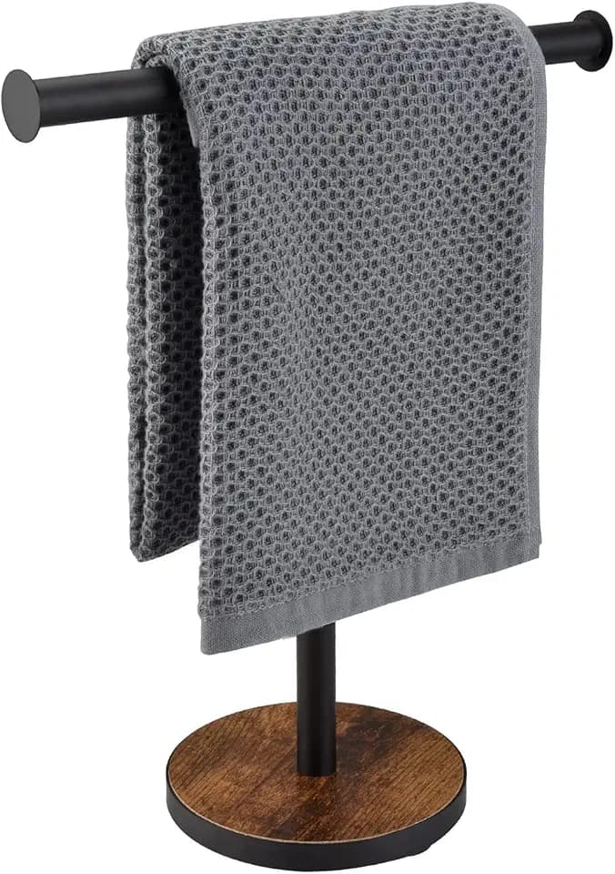 Hand Towel Holder Stand, Countertop Towel Stand for Bathroom