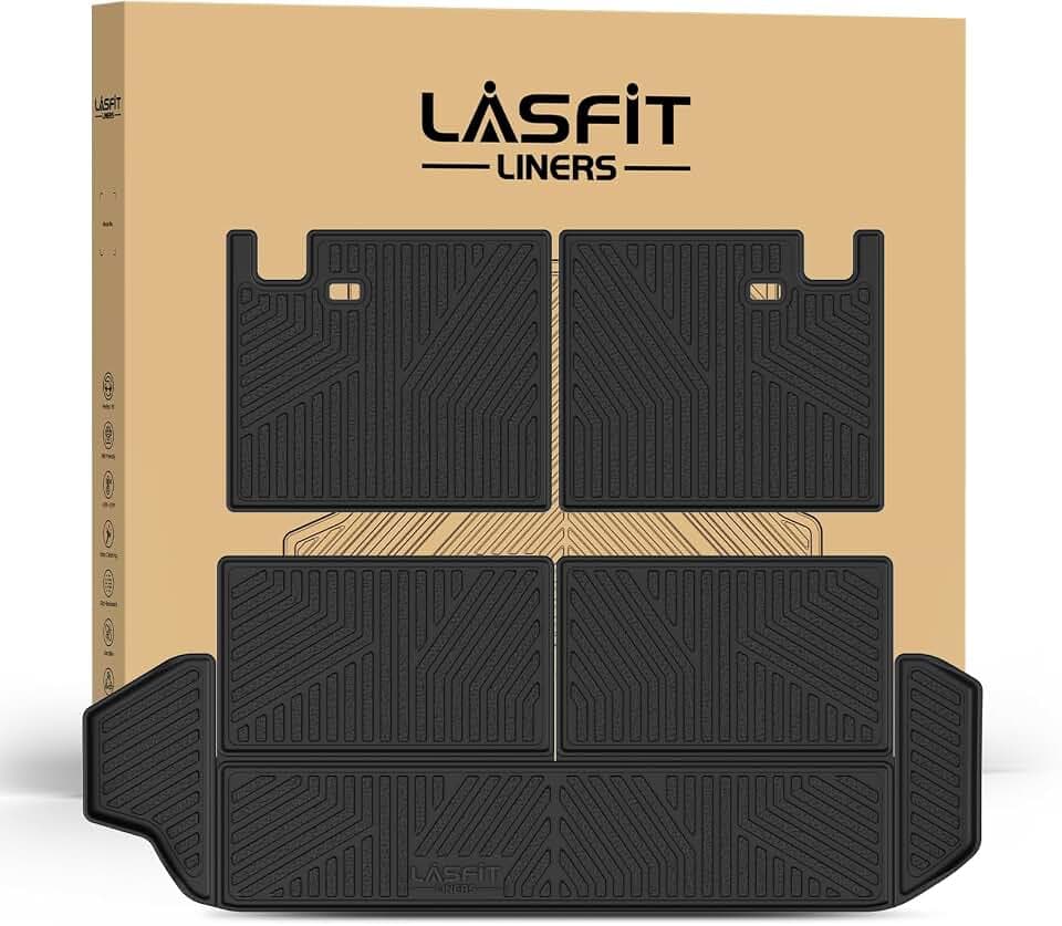 LASFIT Cargo Mat for Toyota 4Runner 2025-2026 (Only Fit 7-Seats)