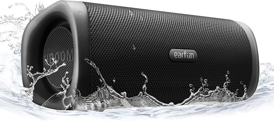 EarFun UBOOM L Bluetooth Speaker, Portable Speaker 28W Loud Stereo Sound