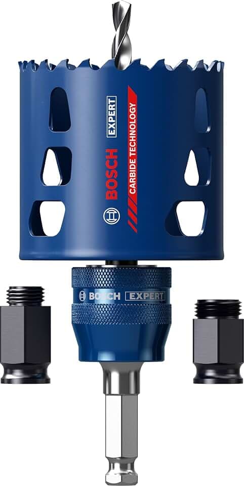 Bosch 1x EXPERT Multi Material Lochsäge Starter-Set, 68x60 mm