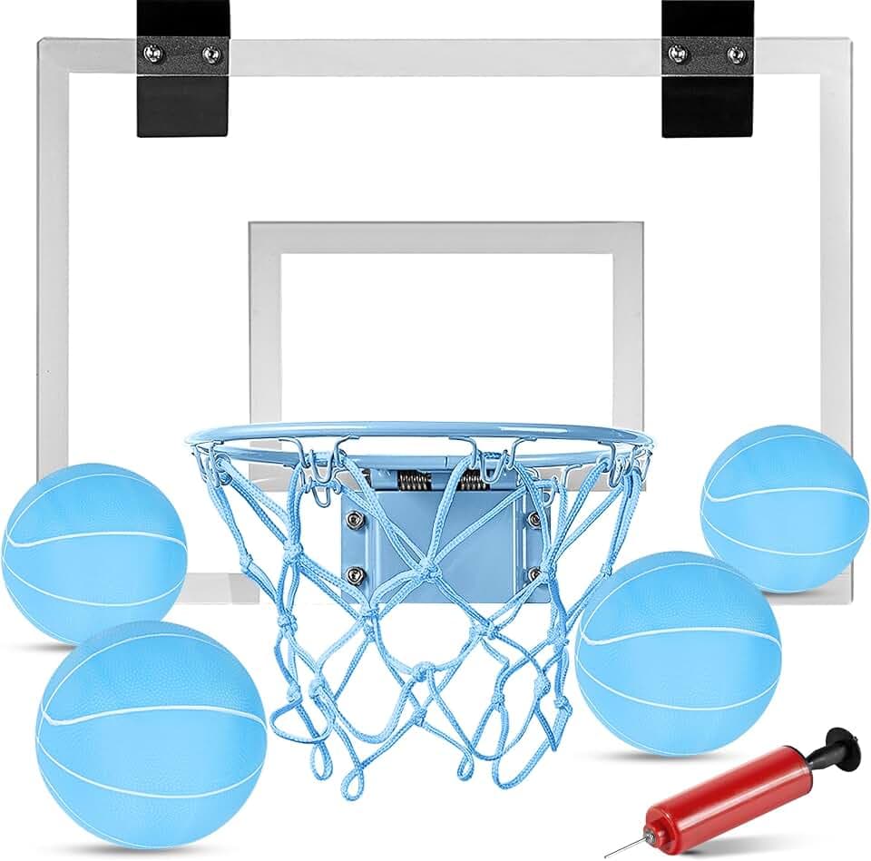 ropoda Indoor Basketball Hoop-Glow in the Dark, Mini Basketball Hoop