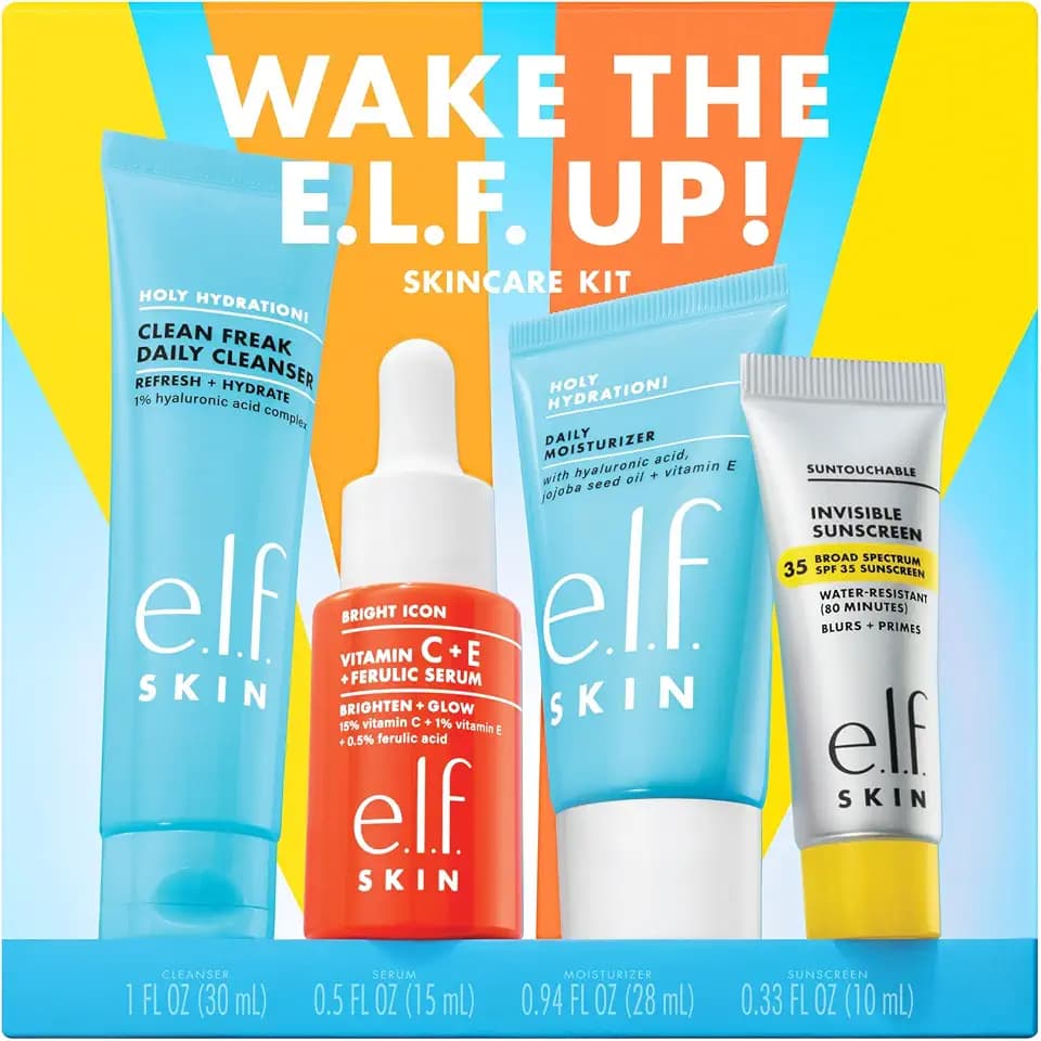 e.l.f. SKIN Wake the e.l.f. Up Skincare Kit