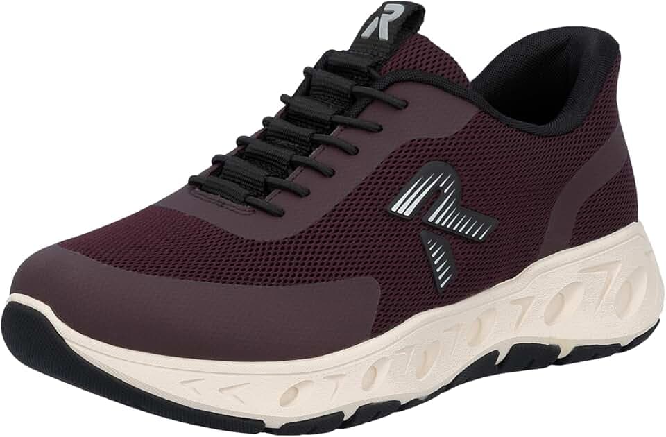 Rieker Damen Low-Top Sneaker M9001, Frauen Halbschuhe, lose Einlage