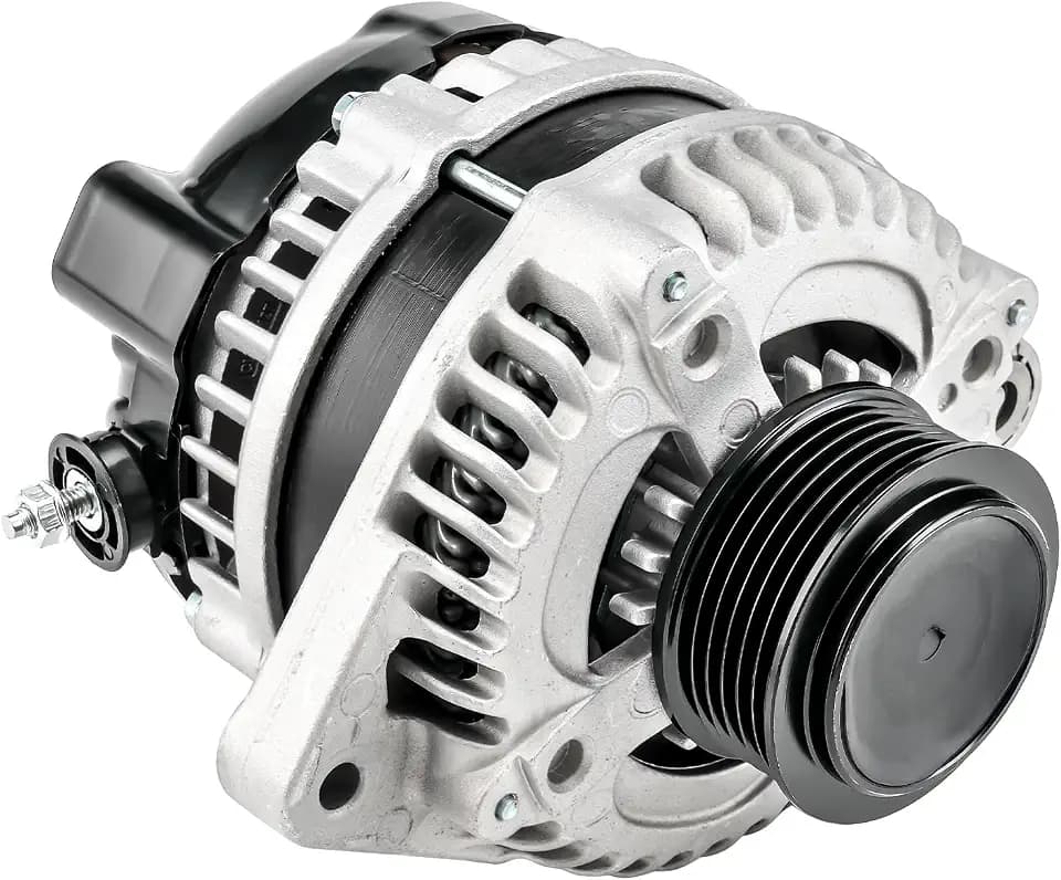 KAC Alternator Compatible With 2016-2022 Honda Pilot, 2018-2025 Honda Odyssey, 2017-2025 Honda Ridgeline, 2019-2025 Honda Passport, 2014-2020 Acura MDX 3.5L(155 Amp) 11773N 12V CW 6-Groove Pulley