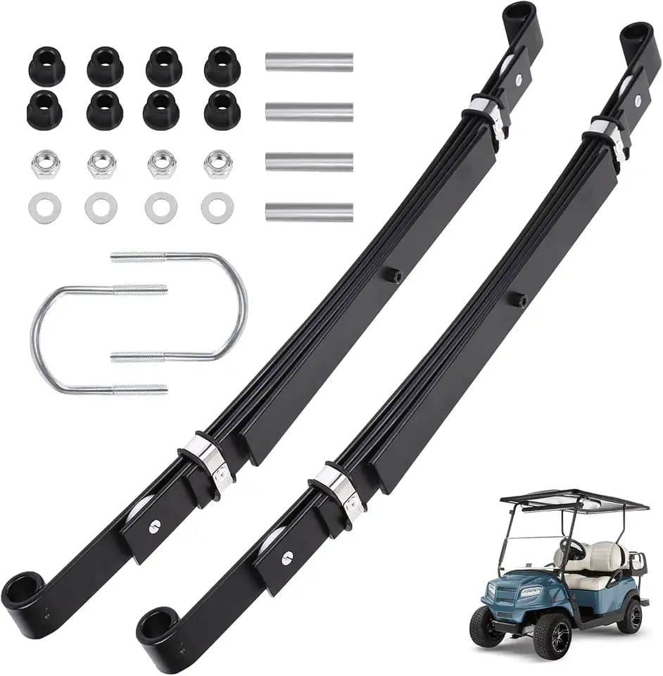 JY PERFORMANCE Golf Cart Rear Leaf Spring Kit Compatible with Club Car