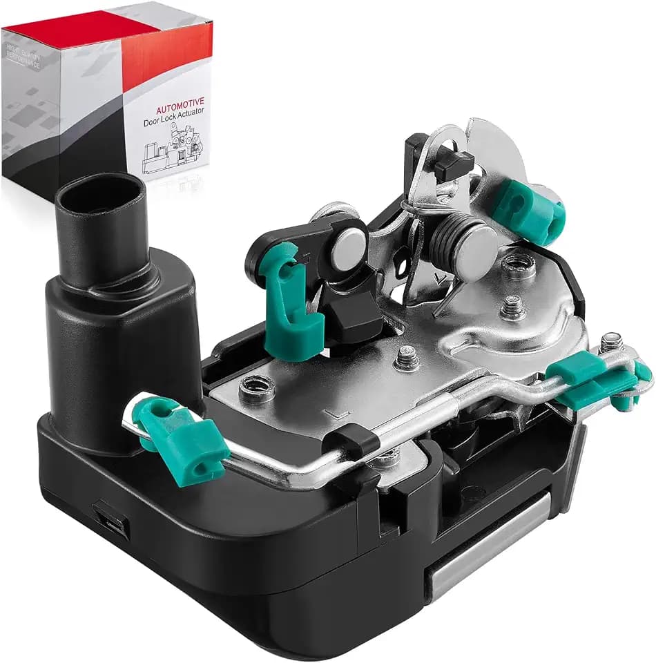 SYERAL Rear Left Driver Side Power Door Lock Actuator Compatible with Jeep Cherokee 1997-2001 Replaces 55235203AC