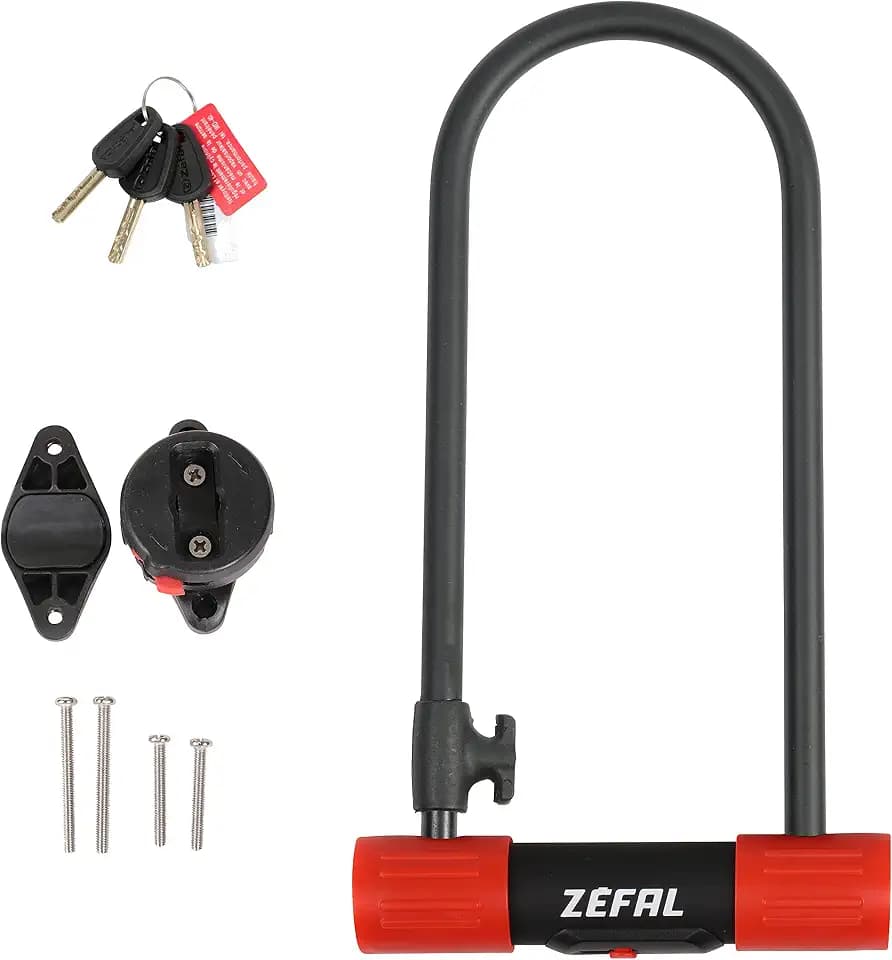 Zéfal K-Traz Bügelschloss Unisex Erwachsene schwarz, Uni, 494604, Schwarz