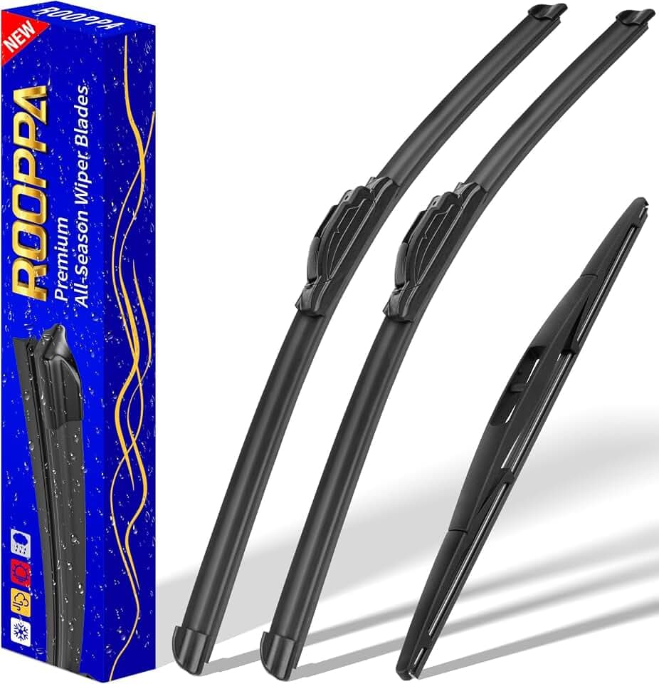 3 Wipers Fits Honda Passport 2019-2025 Wiper Blades