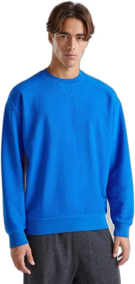 United Colors of Benetton Herren Sweatshirt ohne Kapuze