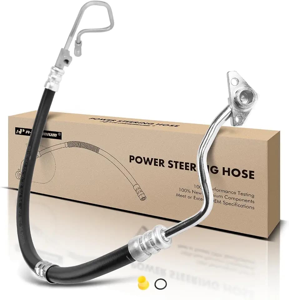 A-Premium Power Steering Pressure Hose Assembly, Pump To Gear/Rack Pinion