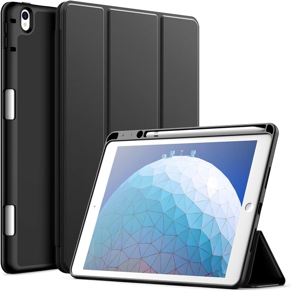 JETech Case for iPad Pro 10.5", iPad Air 3rd Gen 2019, Black