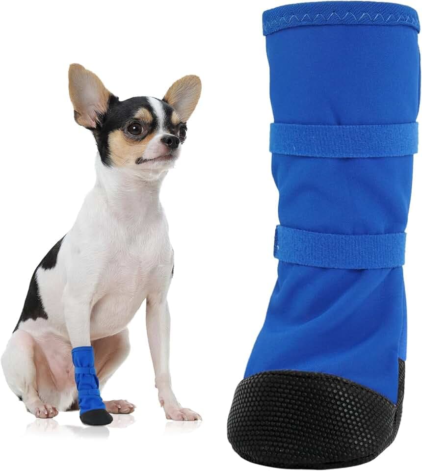 Dog Recovery Boot for Injured Paws Protector, Breathable Non-Slip Dog Shoes