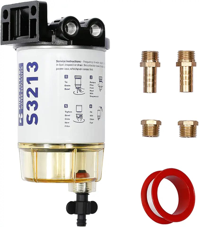 S3213 Fuel Filter Water Separator Fit for Marine Outboard Motor Mercury