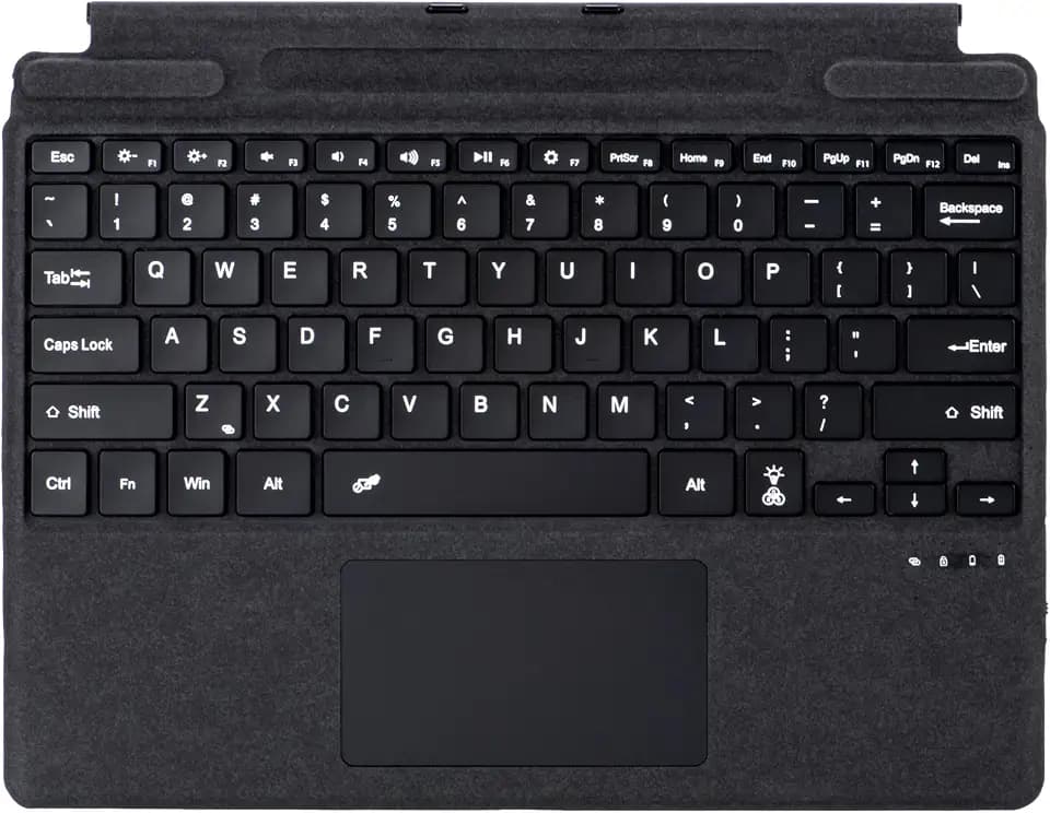 mobee Keyboard for Microsoft Surface Pro Copilot+ (11th Edition) / Pro 11/10 / 9/8 / X, 13 inch, Detachable Type Cover with Touchpad, Pen Holder