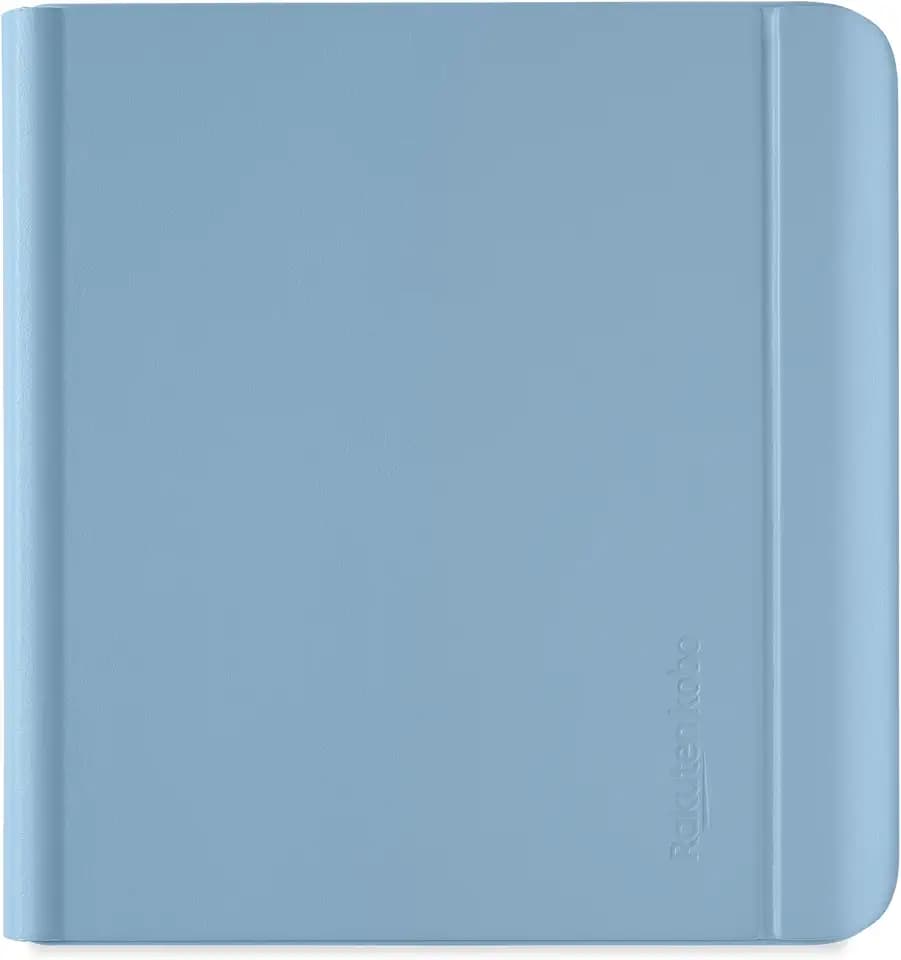 Kobo Libra Colour SleepCover Schutzhülle mit Eingabestift, Dunkelblau, Sleep/Wake-Technologie, integrierter Zwei-Wege-Ständer, veganes Leder, kompatibel mit Kobo Libra Colour 7 Zoll eReader