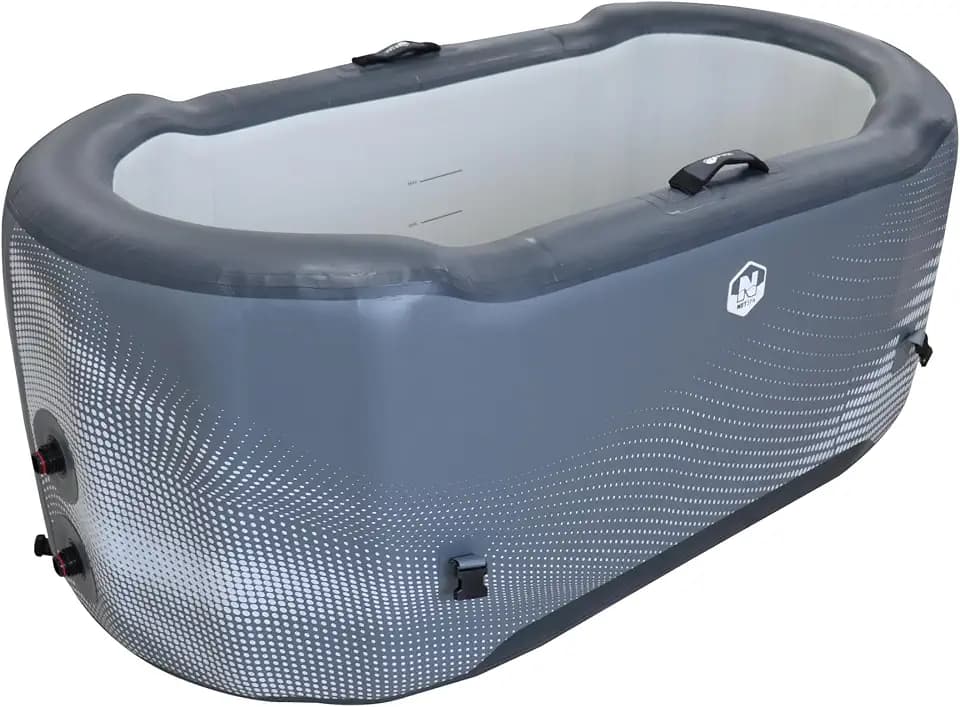 N NETSPA - SP-JRV300 – ICEBATH NETSPA JARVI Dropstitch: Kältetherapie Neue Generation – 170 x 92 x 67 cm – 1 Person – 300 l