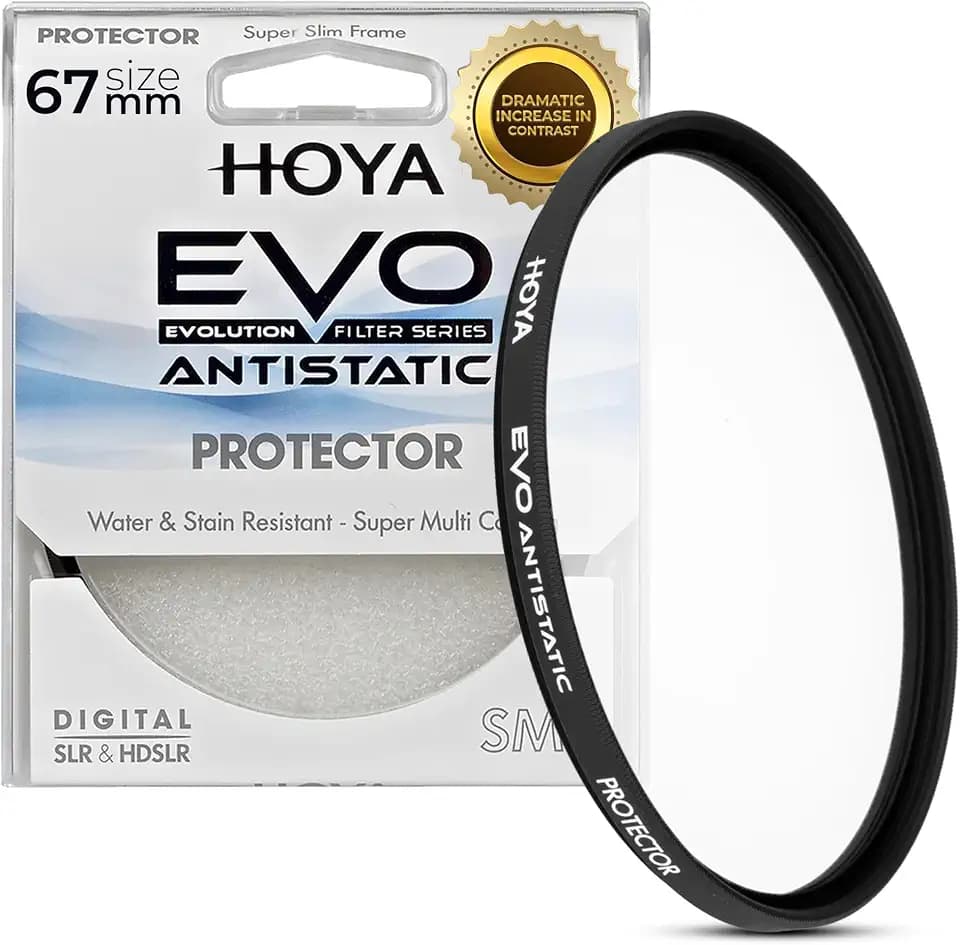 Hoya EVO Antistatic 67mm UV Lens Filter - 16-Layer SMC Coating