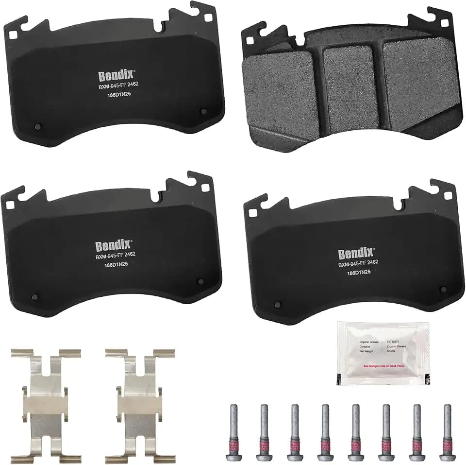 Bendix Priority1 CFM2462 Semi-Metallic Front Brake Pads for Land Rover Range Rover 2025-2022, Range Rover Sport 2023