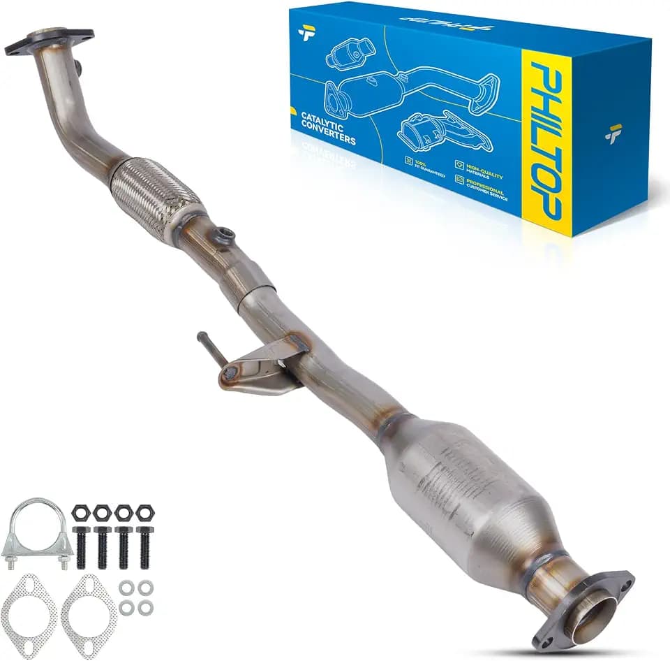 PHILTOP Rear Catalytic Converter Kit for Toyota Direct-Fit (EPA Compliant)