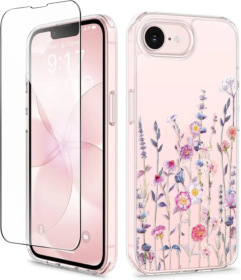 GVIEWIN for iPhone 17e Case & iPhone 16e Case with Screen Protector