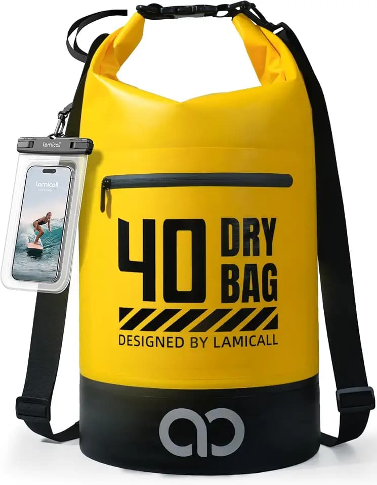 Lamicall Dry Bag Waterproof Backpack with Phone Pouch 5L/10L/20L/30L/40L