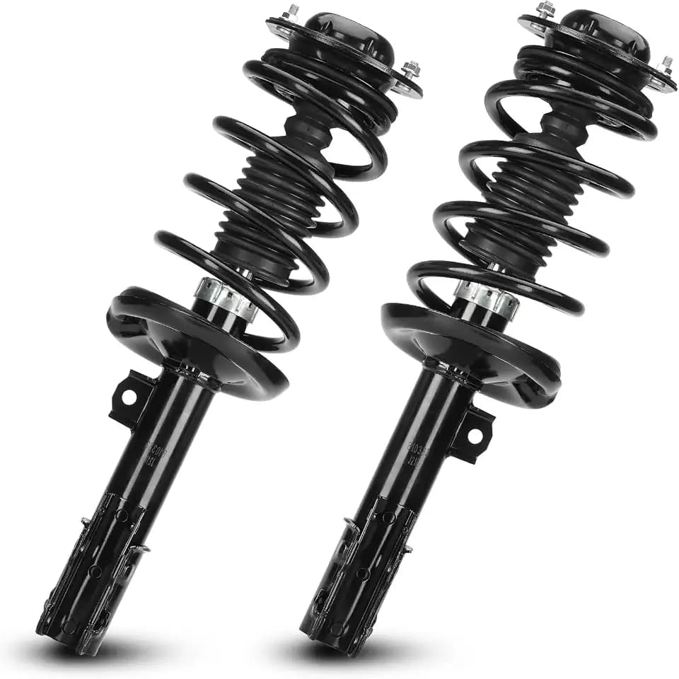 Front Strut Complete Assembly Shock Absorber Fit for Chevrolet Malibu 2004-2012, for Pontiac G6 2005-2010, for Saturn Aura 2007-2009, Replace 172200 172199(Set of 2)