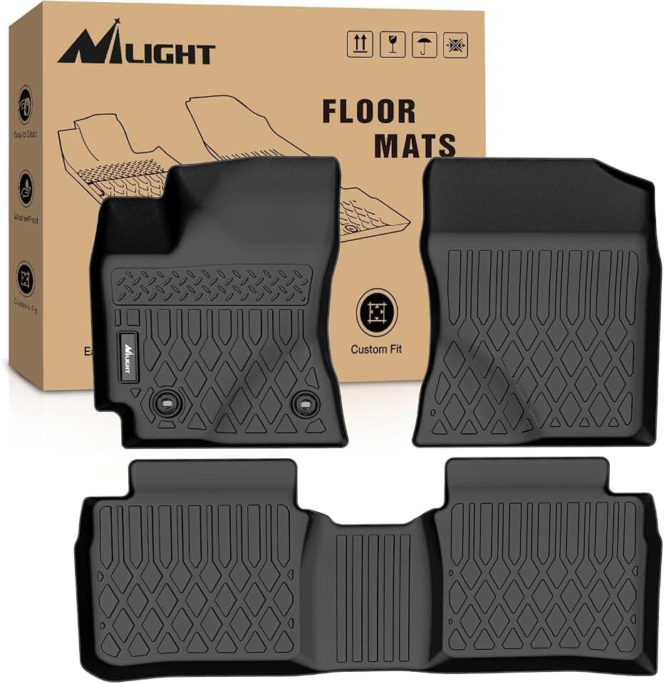 Nilight TPE Floor Mats for Toyota Corolla Sedan