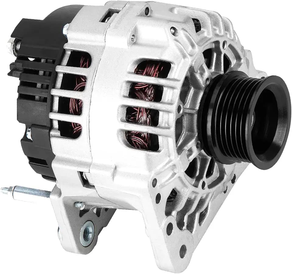 New Alternator Fits for Volkswagen 2.0L 1.8L for Beetle 1998-2005, for Golf 1999-2006, for Jetta 1999-2005 400-24025, 028-903-028D, 037-903-025F, 038-903-018A, 111989