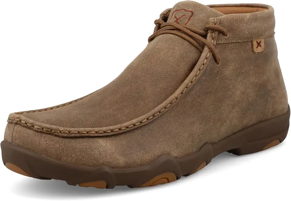 Twisted X Men's Chukka UltraLite X Bomber Driving Moccasins