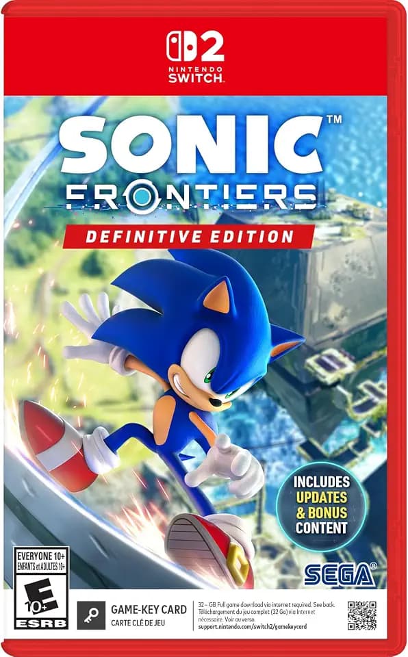 Sonic Frontiers: Definitive Edition - Nintendo Switch 2