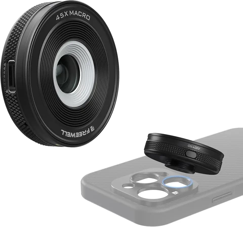 Freewell 45x Macro Lens for Smartphones 17mm Threaded