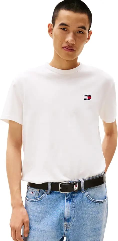 Tommy Jeans Men's Short Sleeve Cotton Graphic T-Shirts
