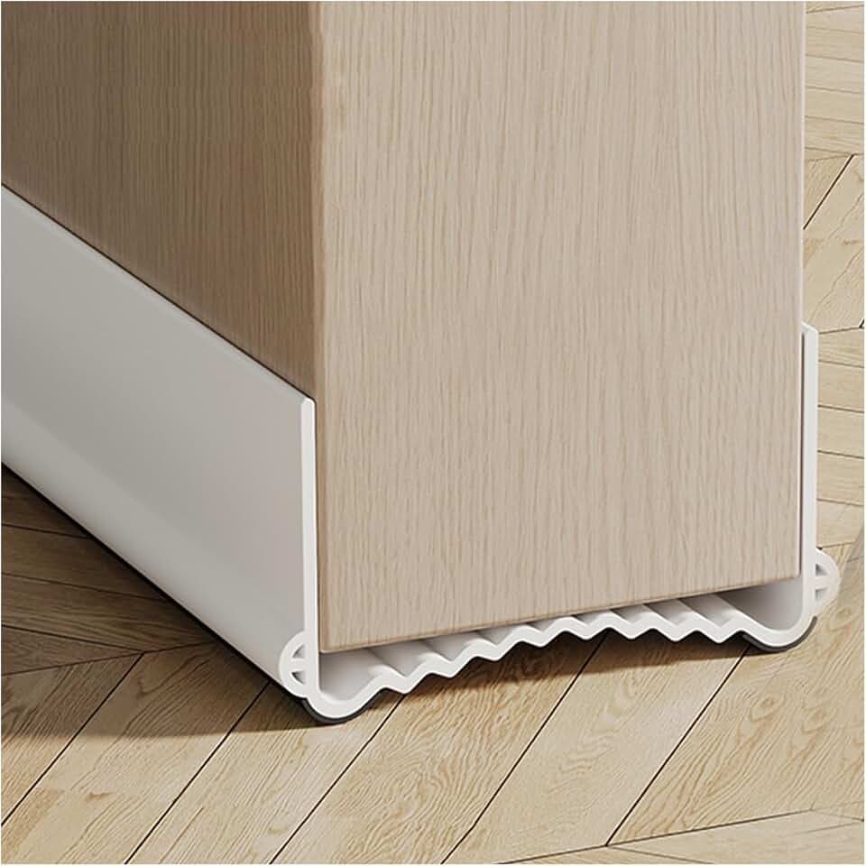 Veki 100cm Zuschneidbare Türdichtung Zugluftstopper für Türen, Türschutz