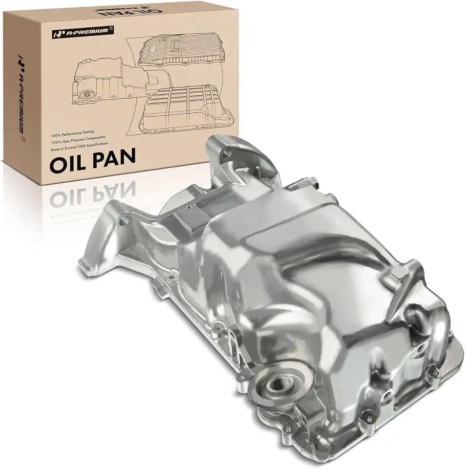 A-Premium Engine Oil Pan Sump with Drain Plug