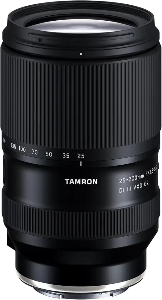 Tamron 25-200mm F/2.8-5.6 Di III VXD G2 for Sony E-Mount Full Frame and APS-C Mirrorless Cameras