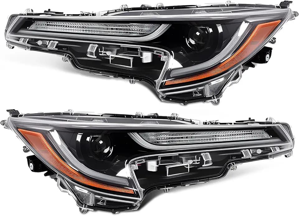 Headlight Assembly Compatible with Corolla LE 2020 2021 2022