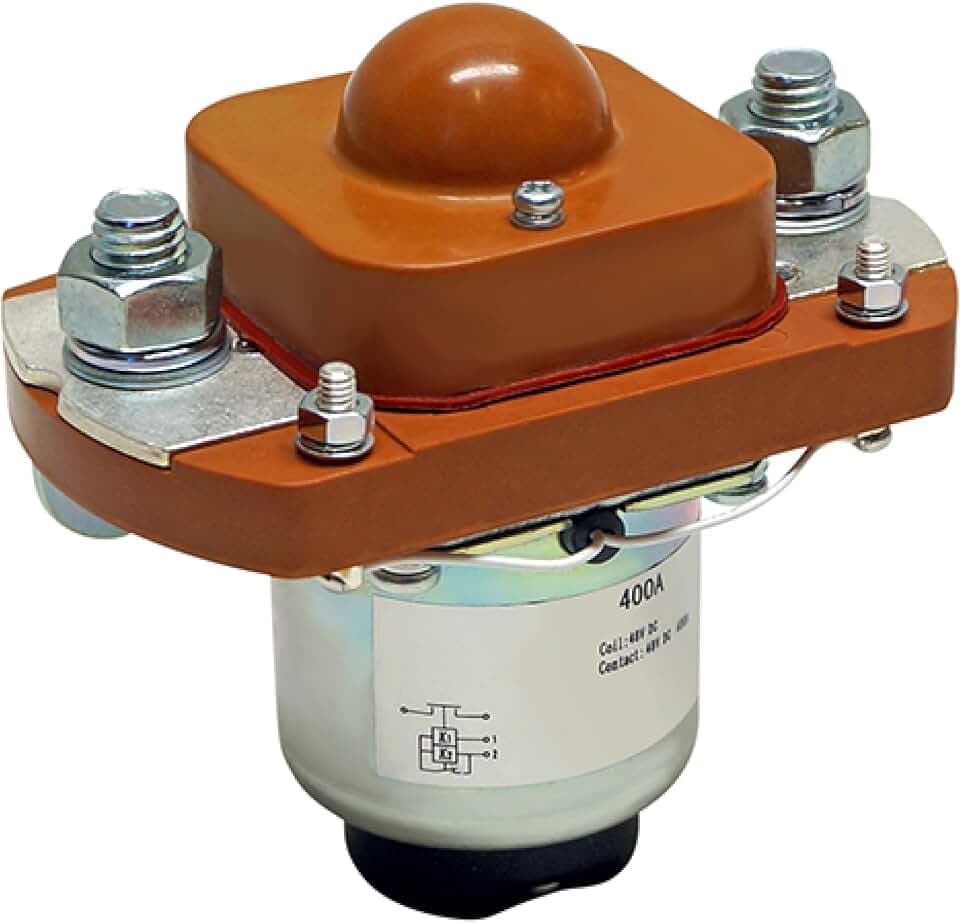 Red Hawk SOL-1022 Solenoid - Heavy Duty, 400A, 48V Golf Carts