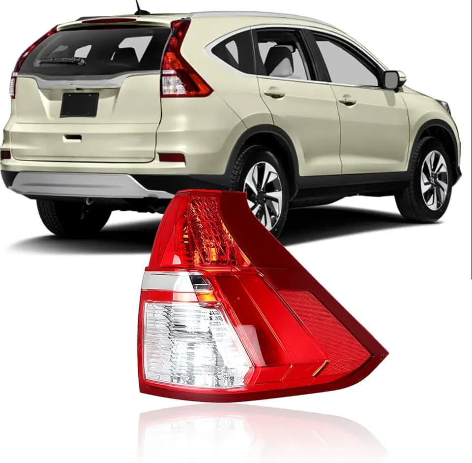 WFLNHB Right Side Tail Light Assembly Replacement for Honda CRV 2015 2016 Passenger Side Rear Brake Lamp HO2801186 33500T1WA01