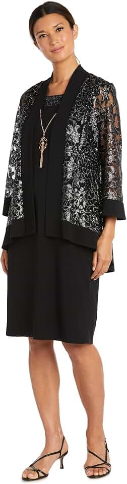 R&M Richards Women's The Opulence Jacket Dress